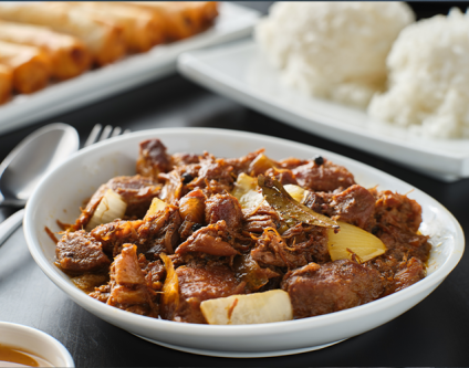 Mi: Gyrosauflauf mit Reis